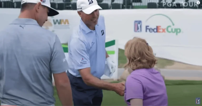 Gary Woodland surprises Amy from Special Olympics Arizona 2019