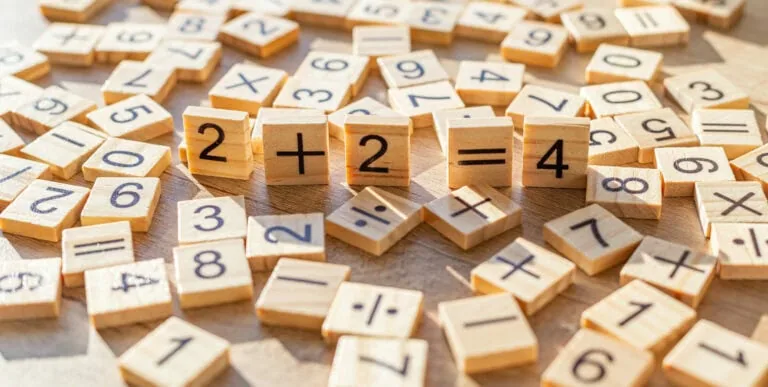 Blocks for teaching math